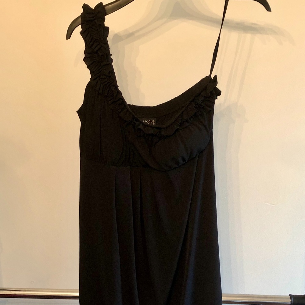 Black cocktail dress